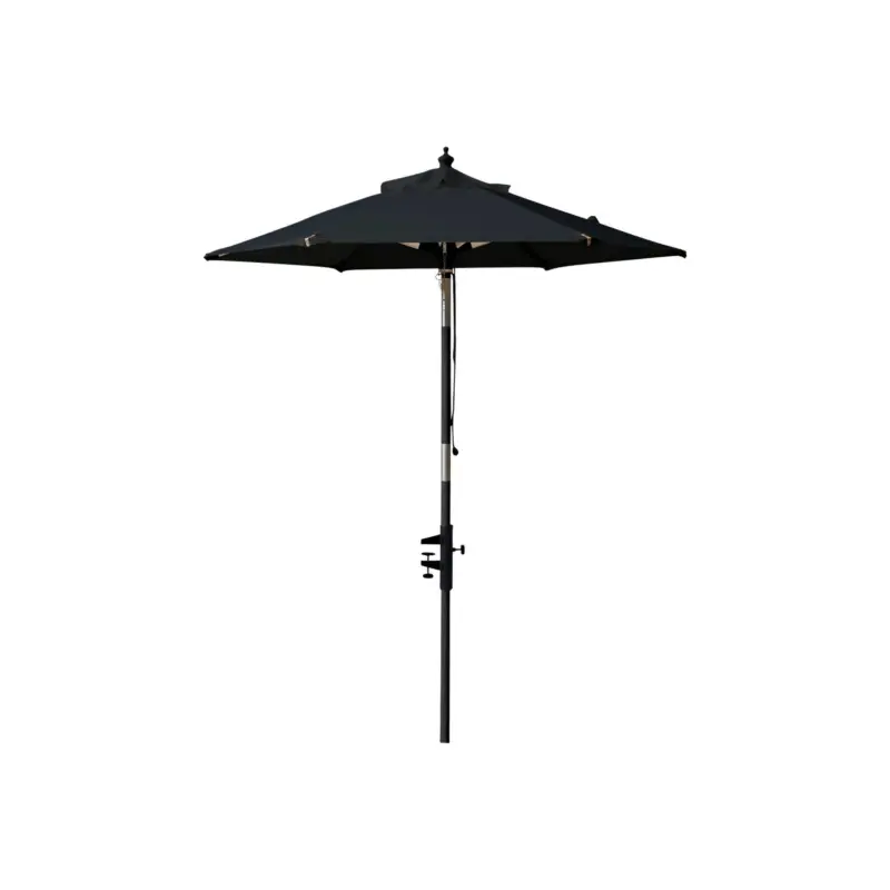 Gardenson Sonnenschirm ca.180x180cm Schwarz
