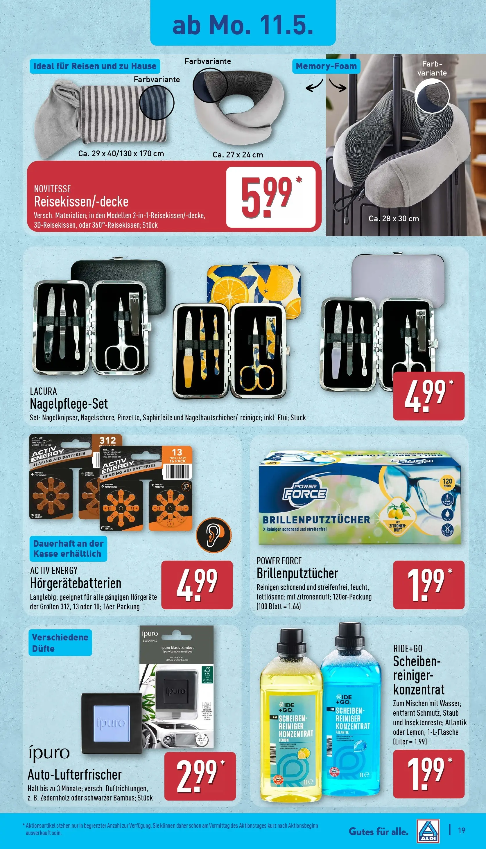 Aldi - ALDI Nord: Wochenangebote (ab 10.05.2026) » Angebote Online | Seite: 19 | Produkte: Energy, Duft, Zitronen