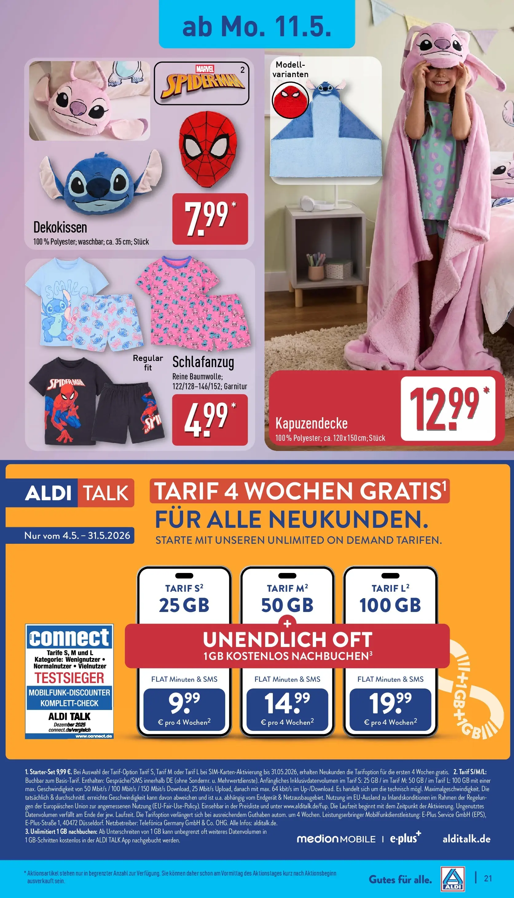 Aldi - ALDI Nord: Wochenangebote (ab 10.05.2026) » Angebote Online | Seite: 21