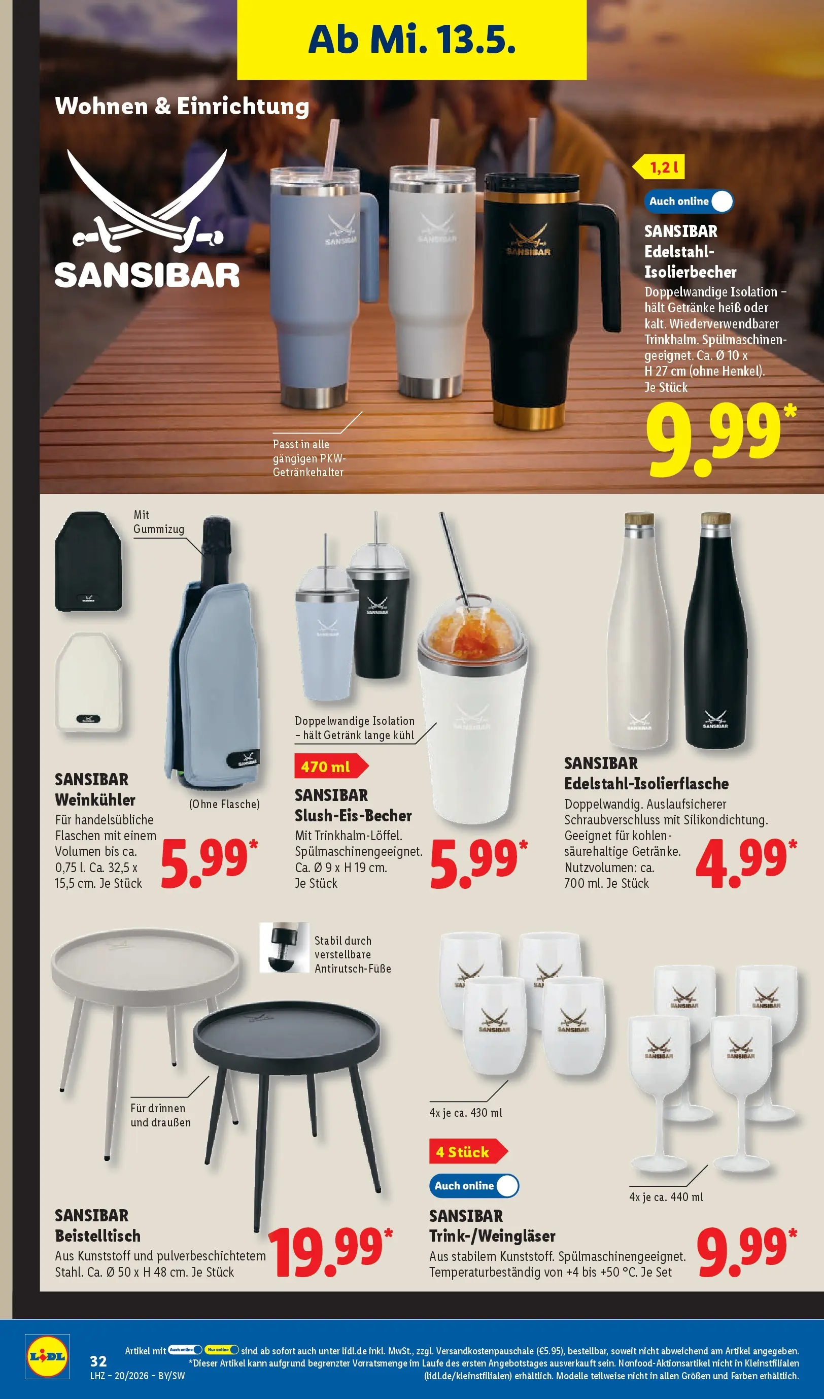 Lidl Prospekt Weikersheim (ab 11.05.2026) zum Blättern » Angebote | Seite: 56 | Produkte: Beistelltisch
