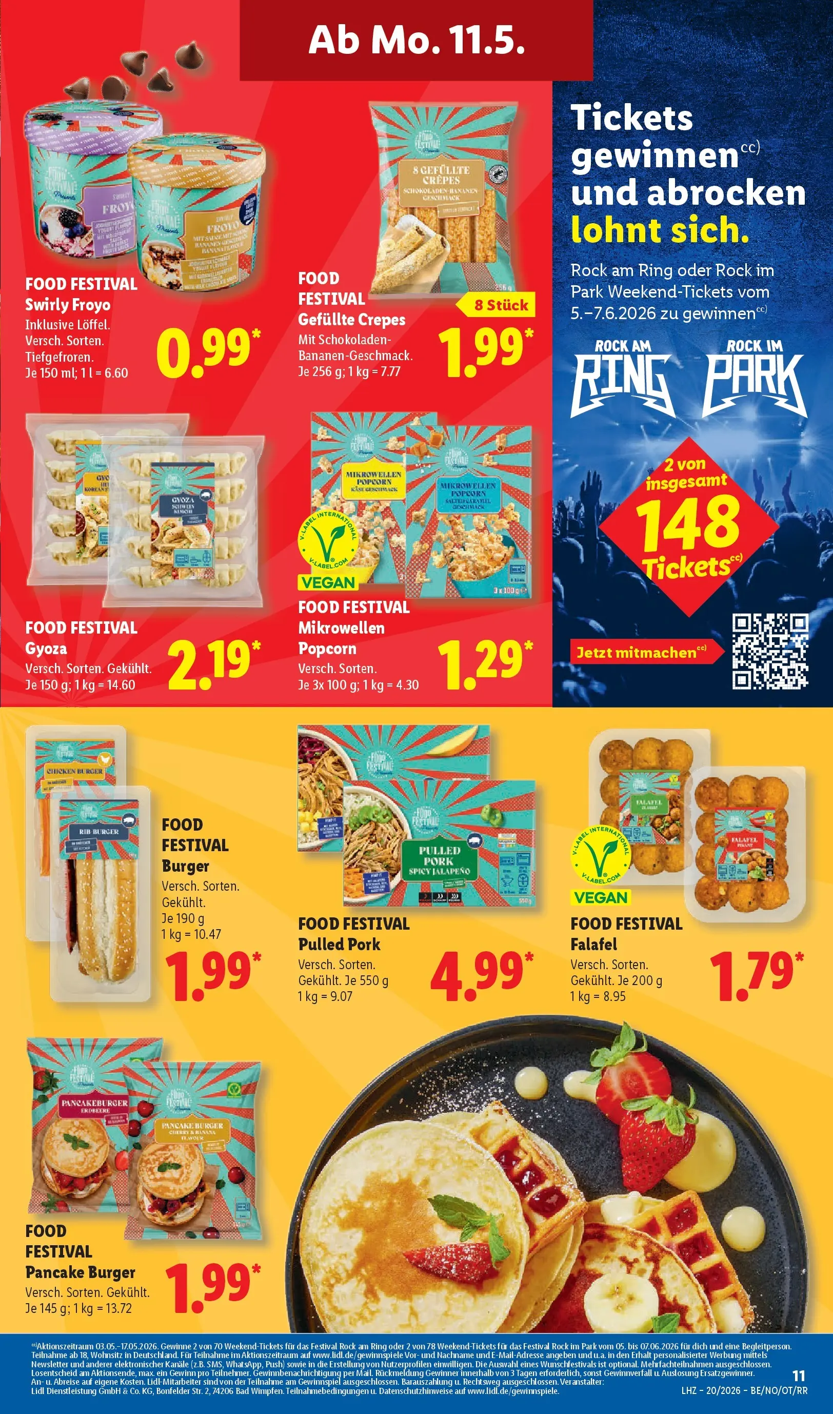 Lidl Prospekt Düsseldorf (ab 11.05.2026) zum Blättern » Angebote | Seite: 21 | Produkte: Bad, Burger, Rock