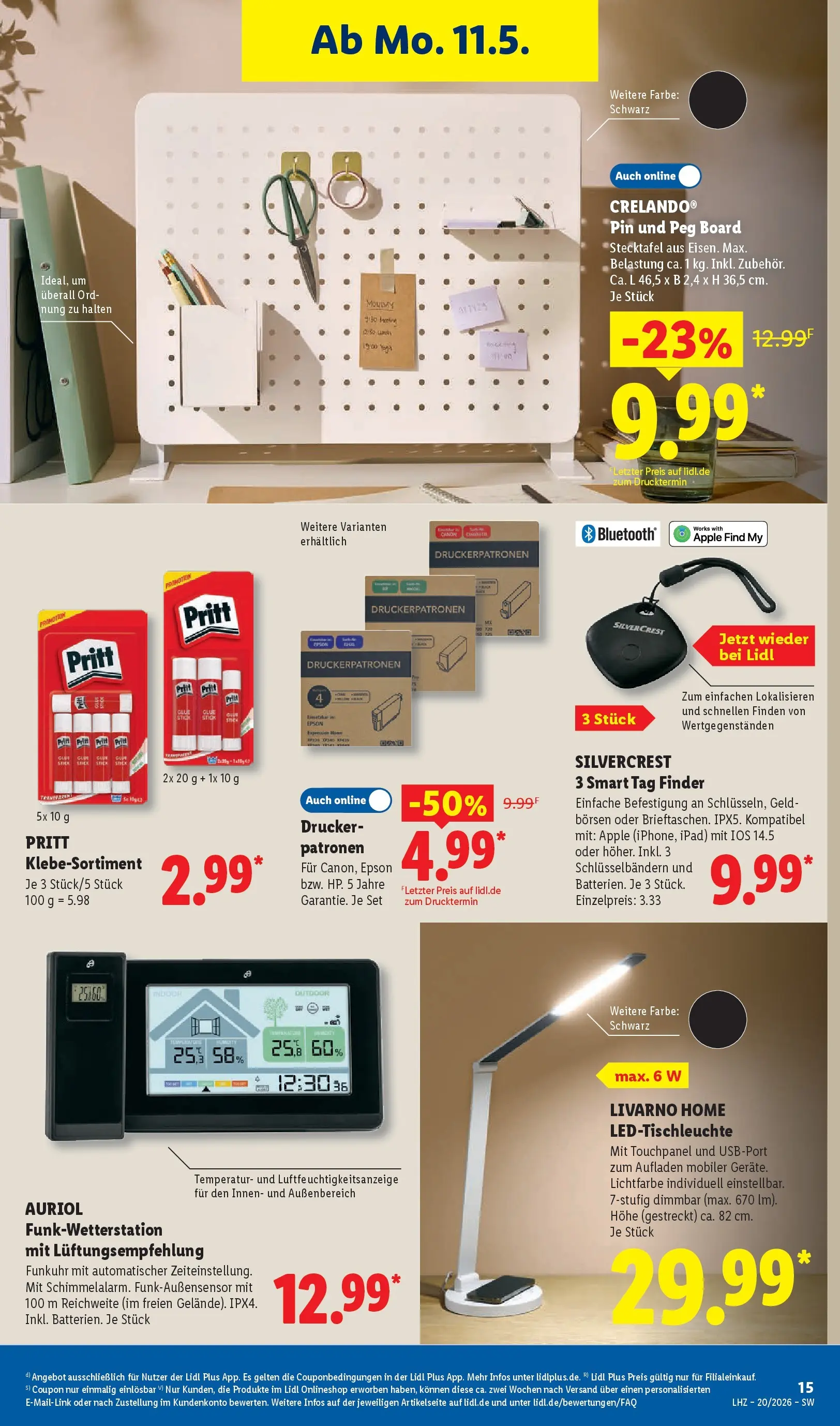Lidl Prospekt Weikersheim (ab 11.05.2026) zum Blättern » Angebote | Seite: 33 | Produkte: Epson, Ipad, Apple, Drucker