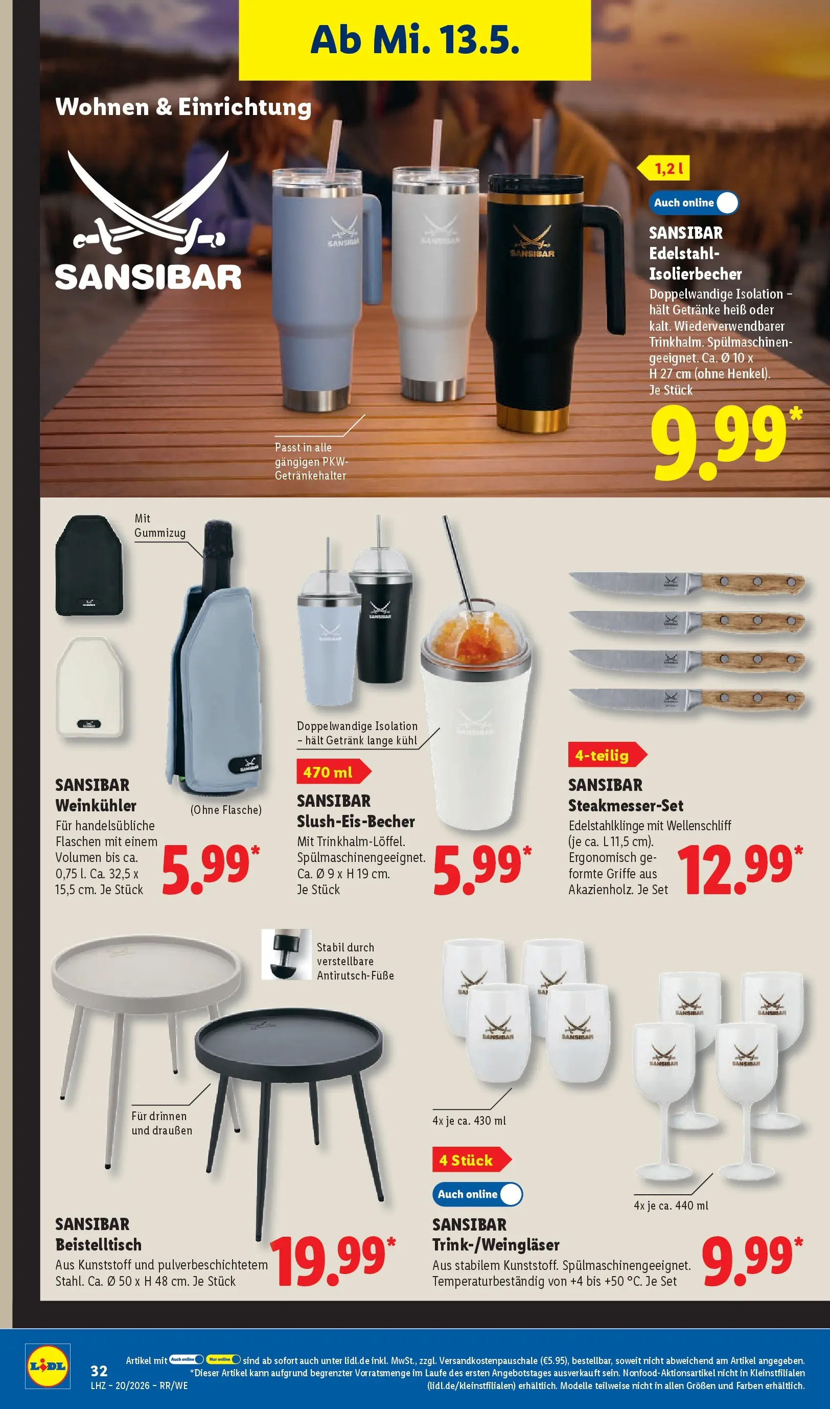 Lidl Prospekt Düsseldorf (ab 11.05.2026) zum Blättern » Angebote | Seite: 56 | Produkte: Beistelltisch