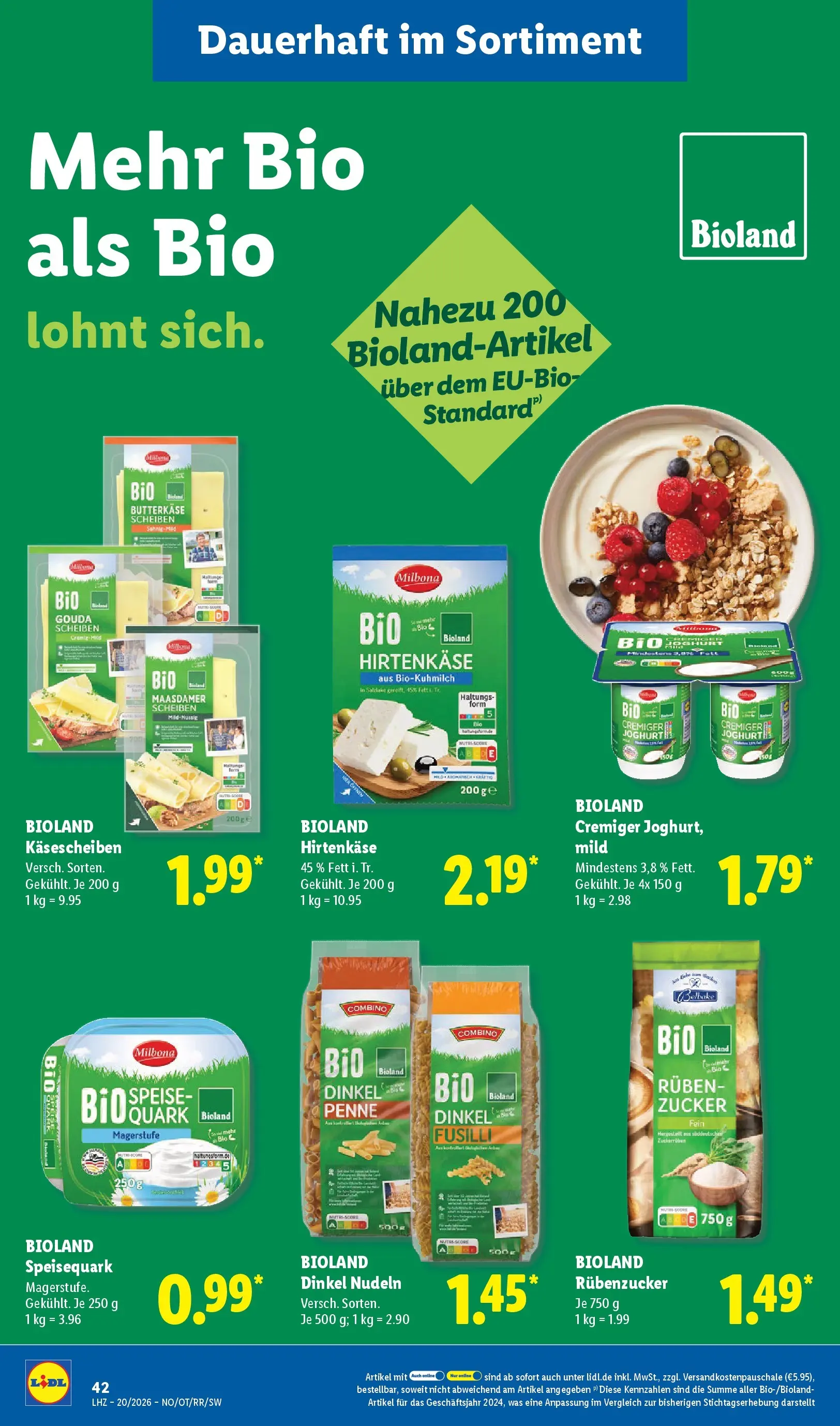 Lidl Prospekt Wahlstedt (ab 11.05.2026) zum Blättern » Angebote | Seite: 68 | Produkte: Joghurt, Gouda, Zucker, Speisequark