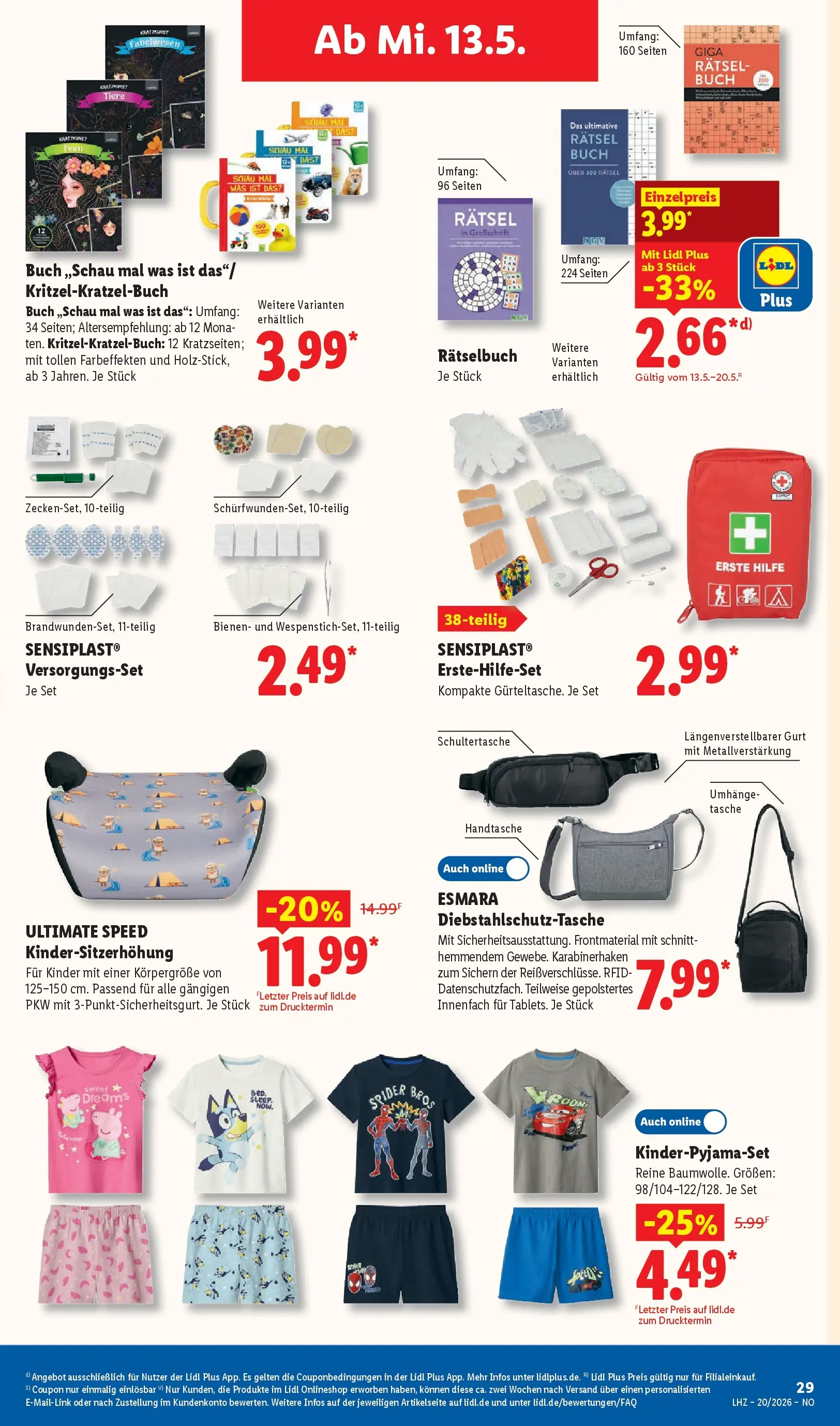 Lidl Prospekt Wahlstedt (ab 11.05.2026) zum Blättern » Angebote | Seite: 57 | Produkte: Handtasche