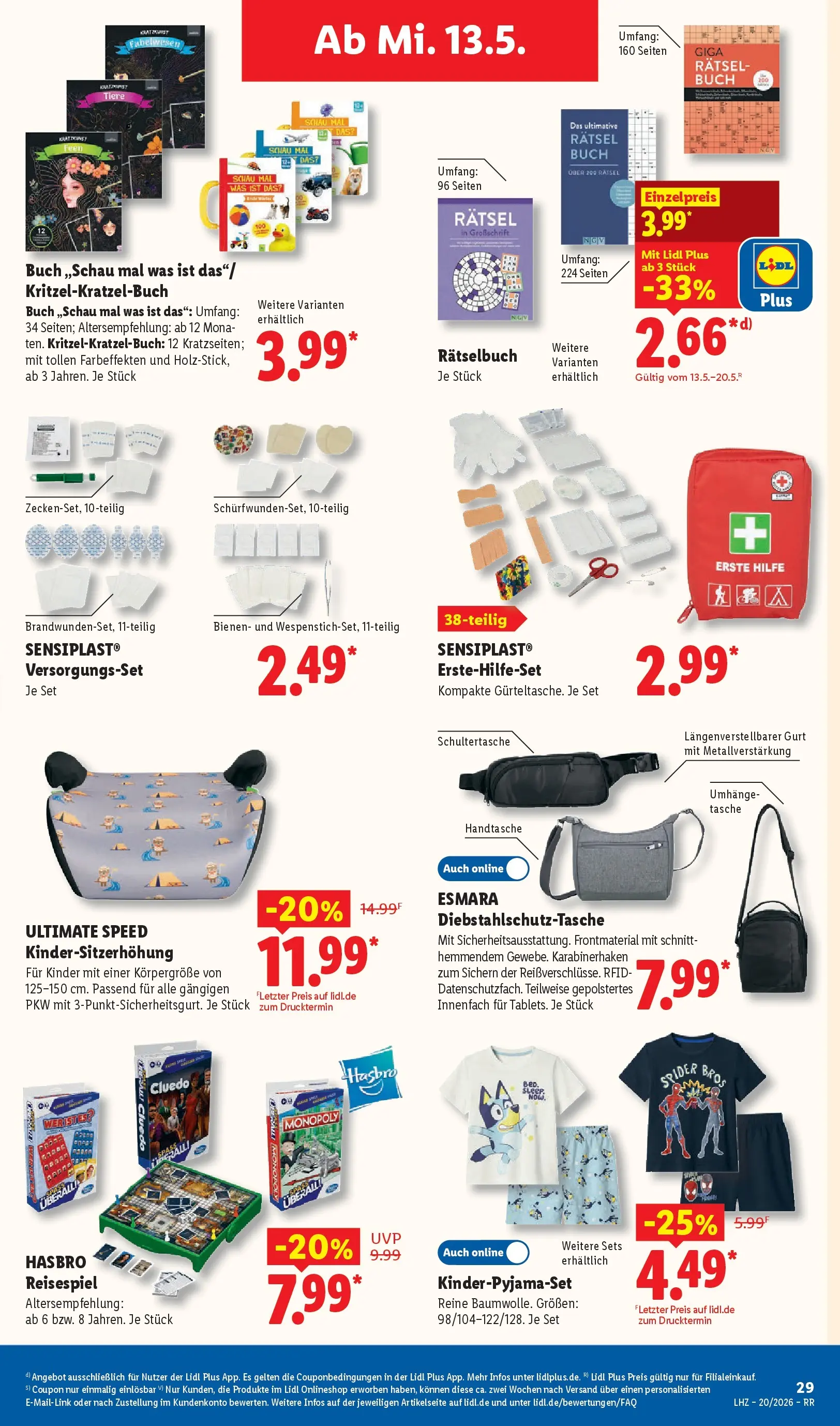Lidl Prospekt Hagen (ab 11.05.2026) zum Blättern » Angebote | Seite: 57 | Produkte: Tasche, Handtasche