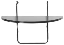 Balkonklapptisch ca. 50x100 cm Anthrazit