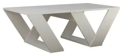Couchtisch Pipra ca. 120x40x60 cm Wei&szlig;