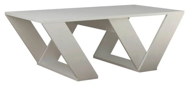 Couchtisch Pipra ca. 120x40x60 cm Wei&szlig;