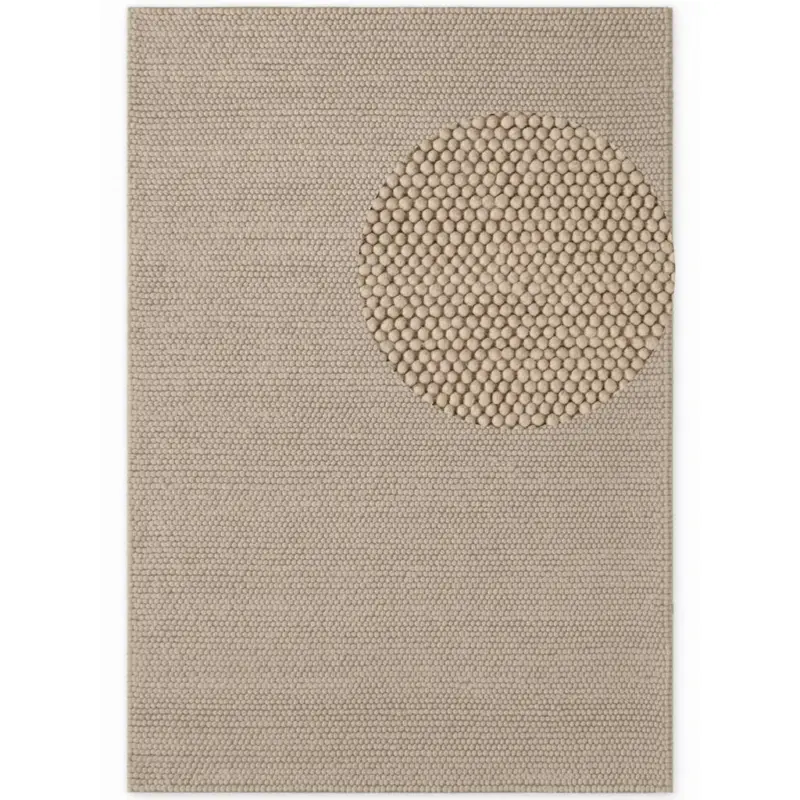 Wollteppich 160/230 cm Richmond Beige, Beigebraun