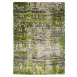 Orientteppich 90/160 cm Signature Fusion Grau, Hellgr&uuml;n