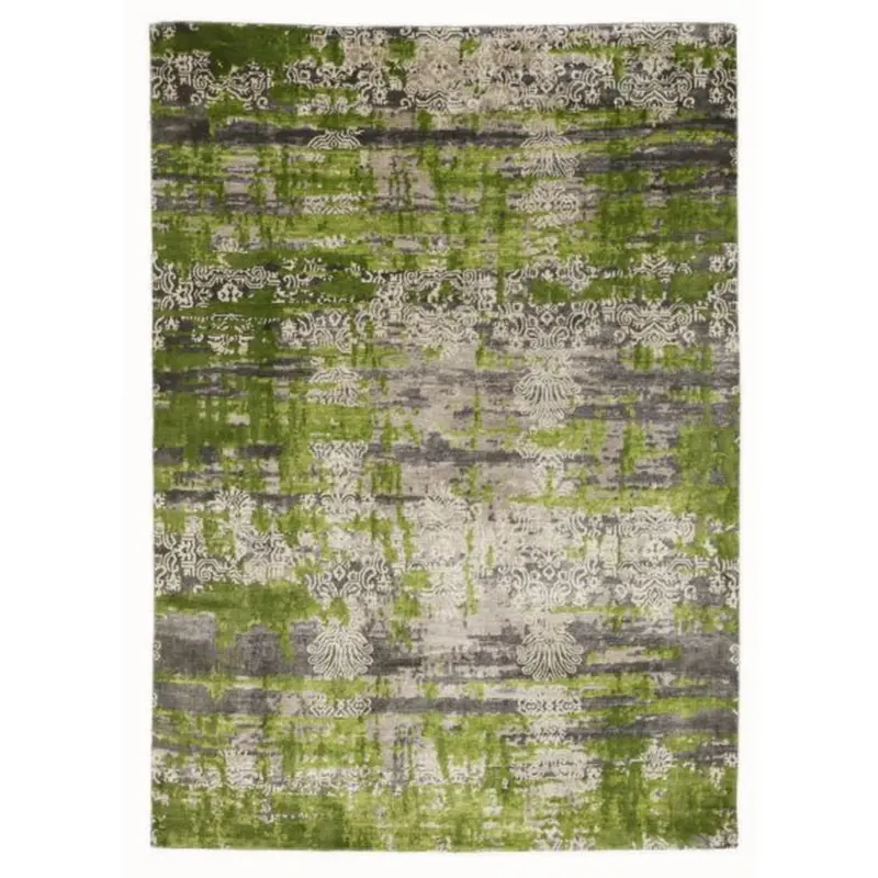 Orientteppich 90/160 cm Signature Fusion Grau, Hellgr&uuml;n