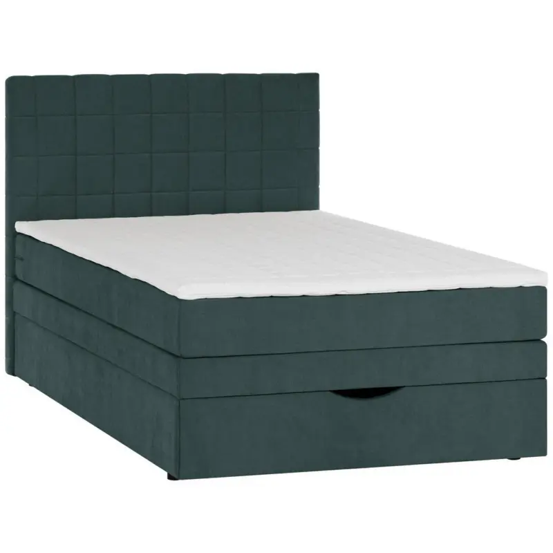 Boxspringbett 120/200 cm in T&uuml;rkis