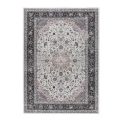 Flachwebeteppich 80/150 cm Elfenbein