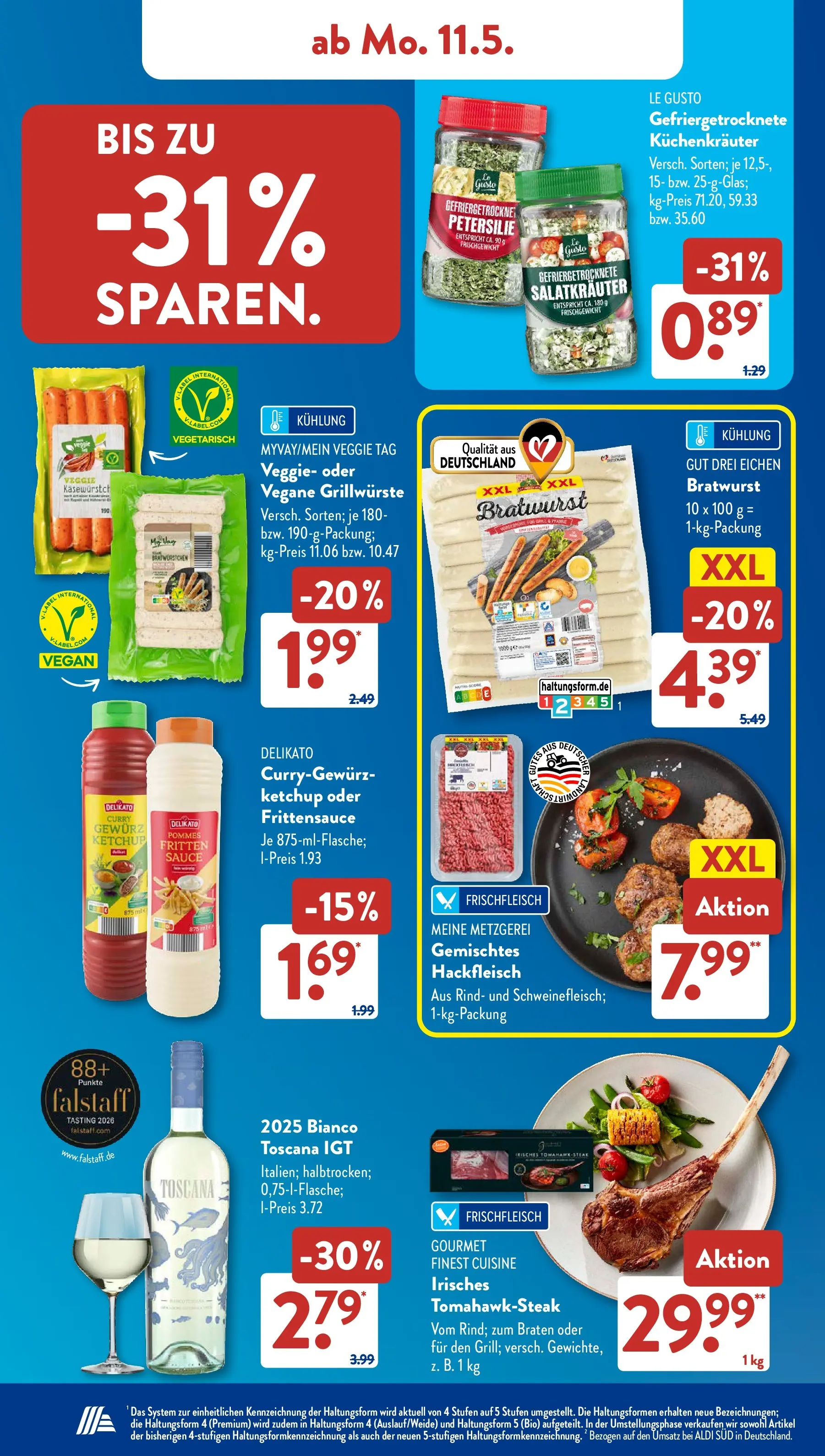 Aldi Süd - Aldi Süd: Wochenangebote (ab 10.05.2026) zum Blättern | Seite: 7 | Produkte: Petersilie, Steak, Ketchup, Hackfleisch