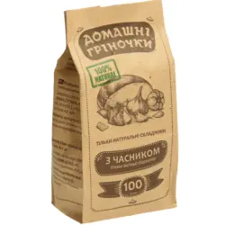 Snack aus ger&ouml;stetem Roggenmischbrot mit Knoblauch