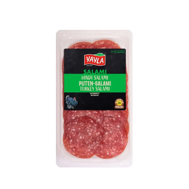 Turkey - Puten Salami mit Rinderfett
