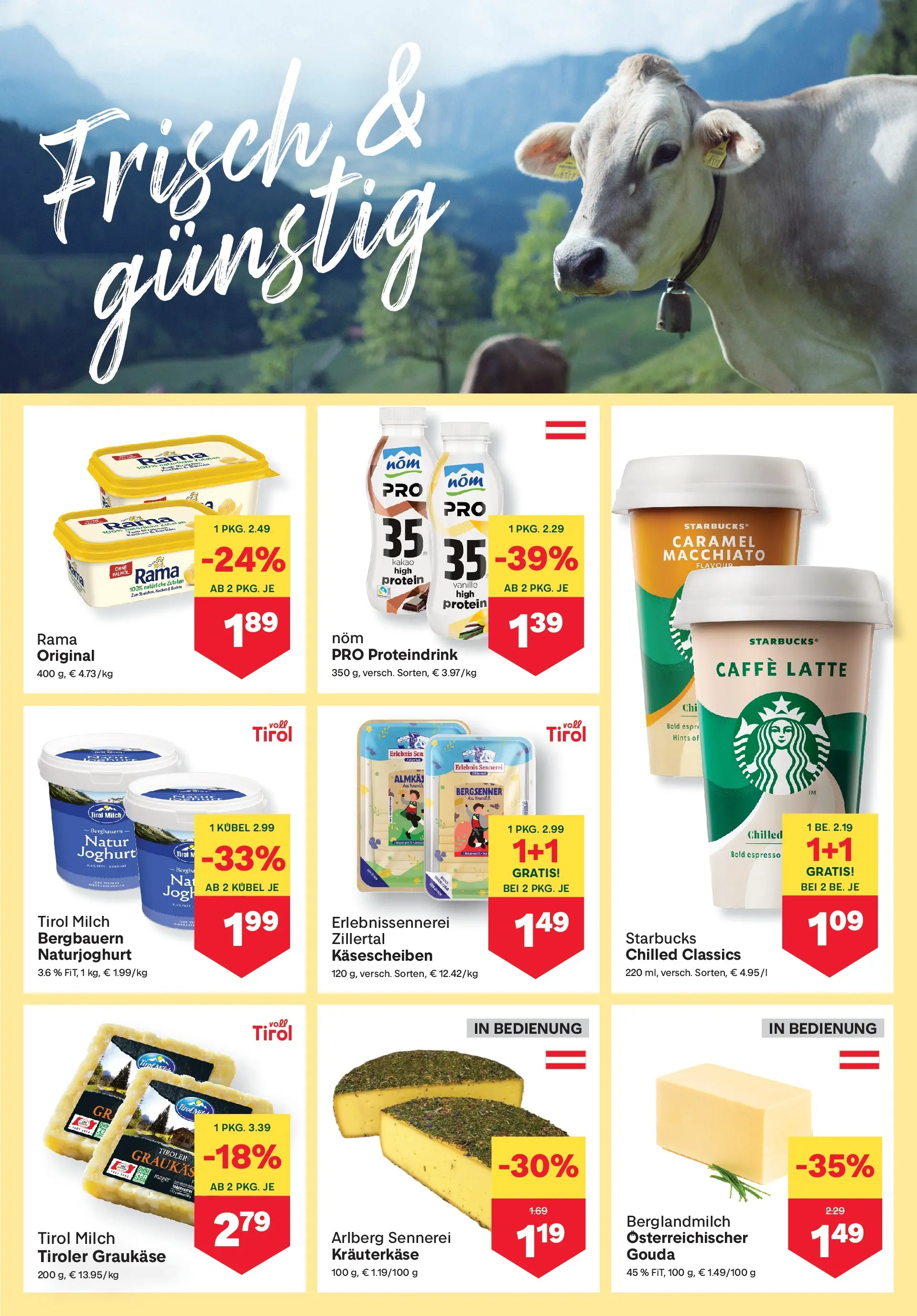 MPREIS St.Gallenkirch von 07.05.2026 - Aktuelle Angebote | Seite: 5 | Produkte: Milch, Joghurt