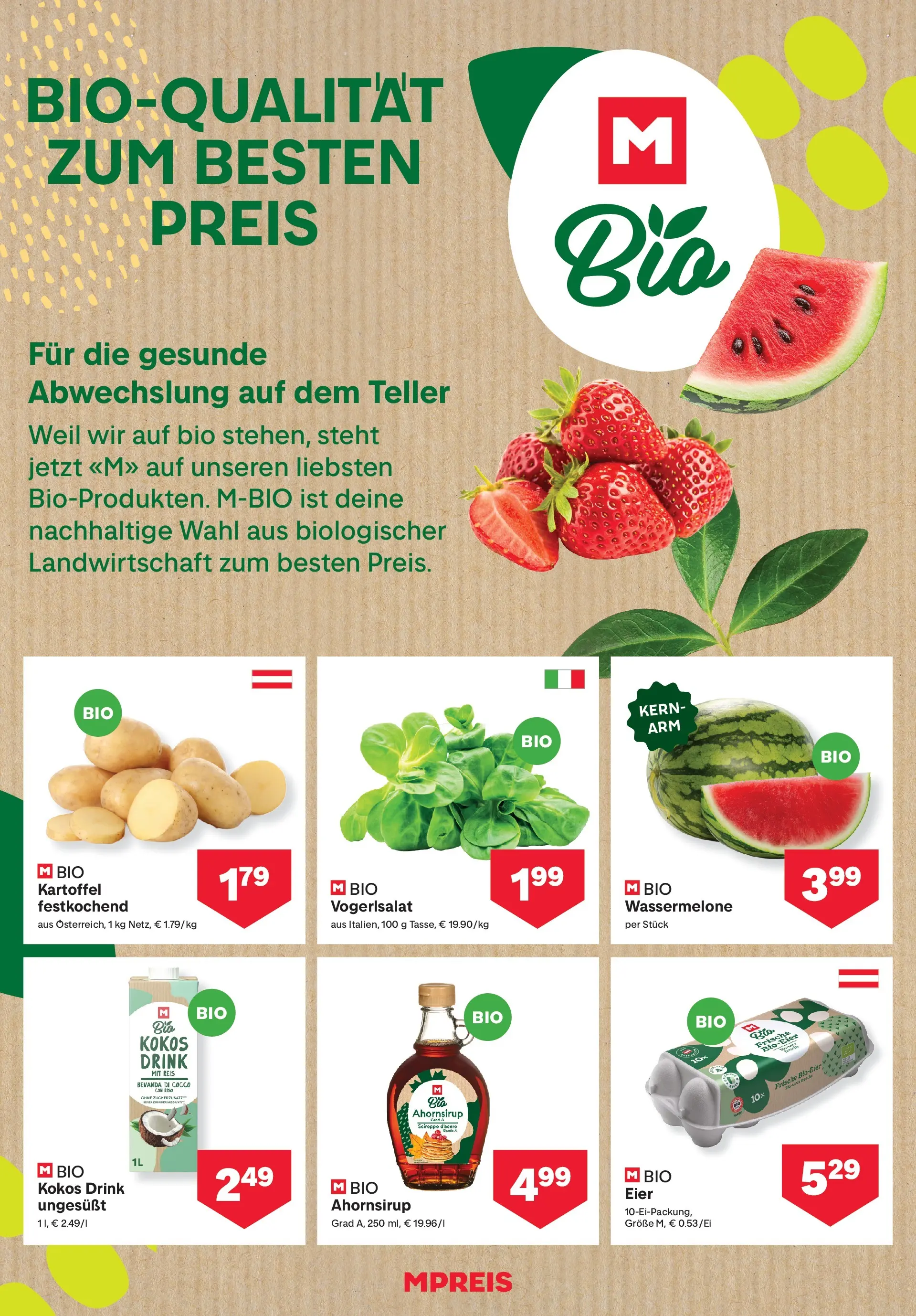 MPREIS St.Gallenkirch von 07.05.2026 - Aktuelle Angebote | Seite: 8 | Produkte: Wassermelone, Eier, Reis