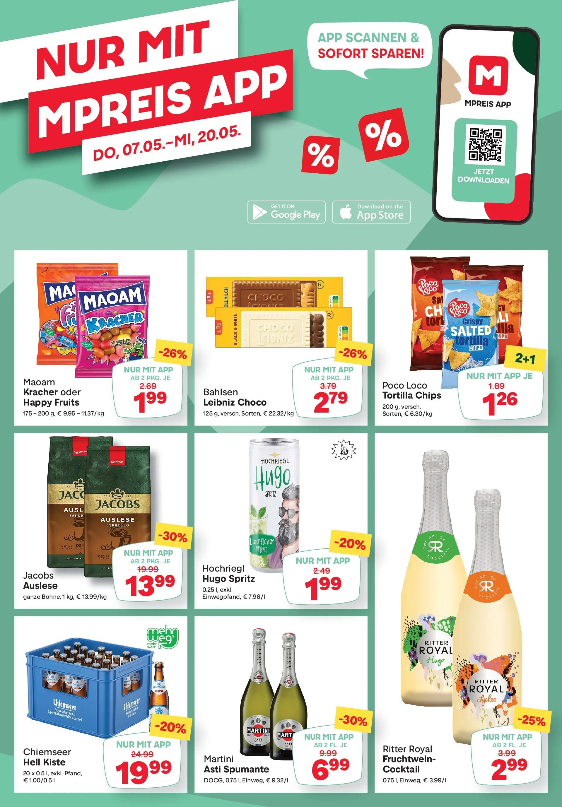 MPREIS St.Gallenkirch von 07.05.2026 - Aktuelle Angebote | Seite: 18 | Produkte: Chips