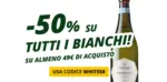 Giordano Vini -50% su tutti i bianchi! - al 31.05.2026