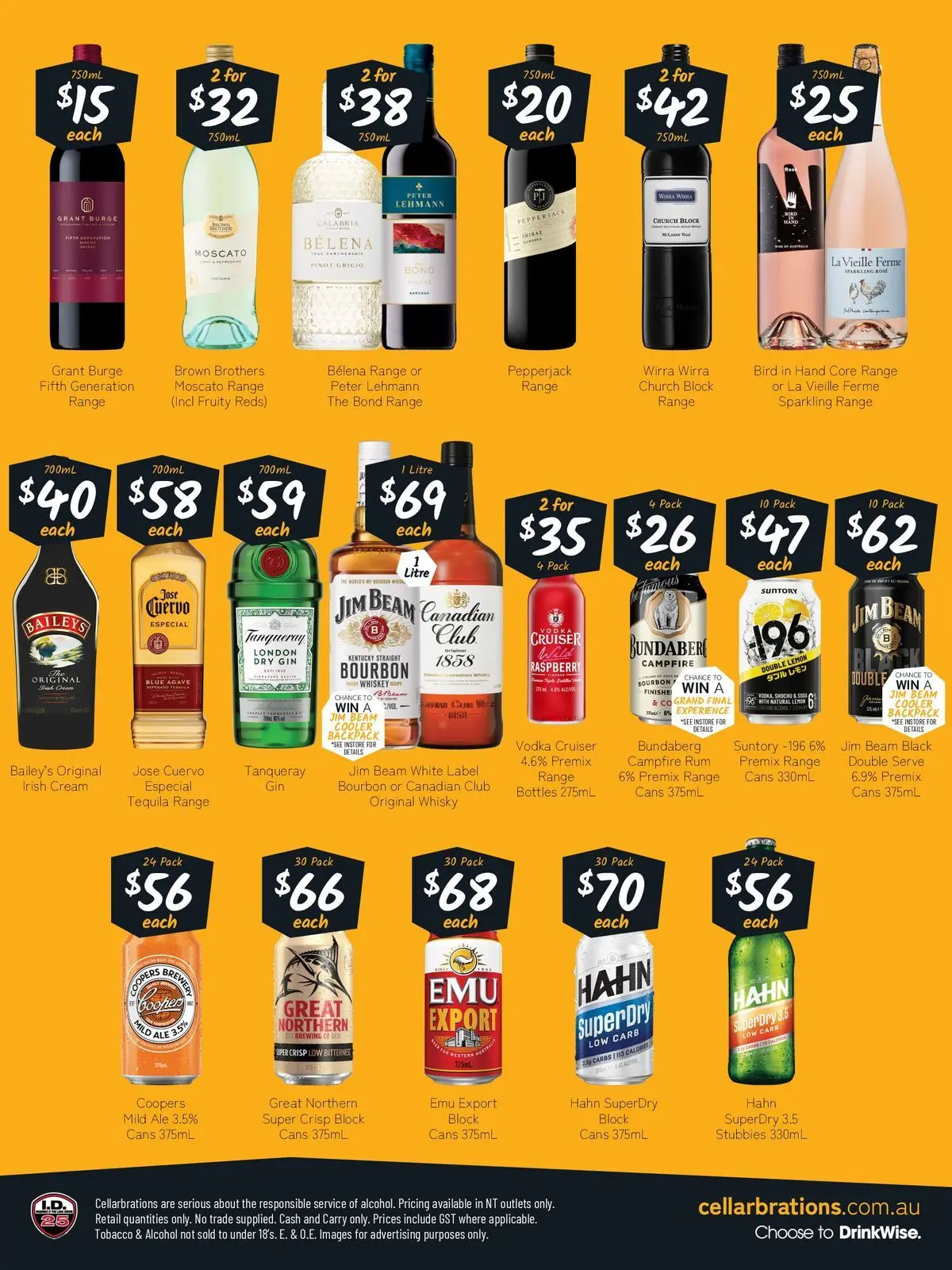 Deals - Good Shout! 04/05 - 04/05/2026 > weekly / monthly specials | Page: 2 | Products: Cream, Lemon, Backpack, Raspberry