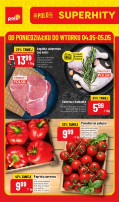 Pogląd oferty "POLOmarket gazetka - Super Hity" - ważna od 04.05.2026