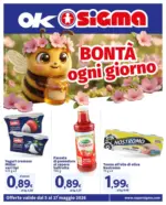 Sigma Bont&agrave; ogni giorno, Ok Sigma - al 17.05.2026