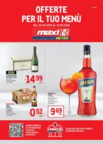 Metro Offerte per il tuo men&ugrave; - MAXI - al 13.05.2026