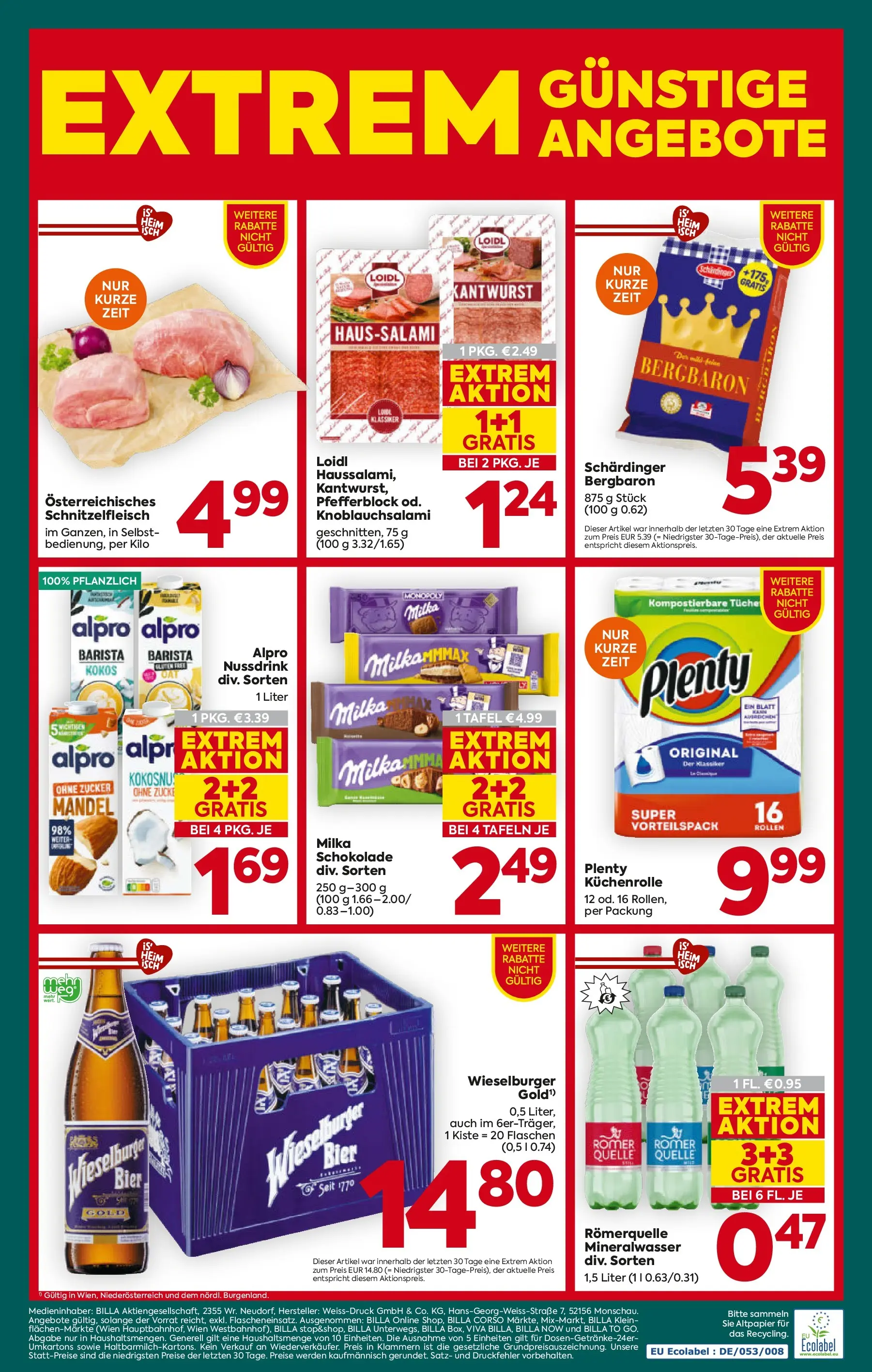 Billa Plus - BILLA PLUS: Flugblatt Niederösterreich von 06.05.2026 - Aktuelle Angebote | Seite: 22