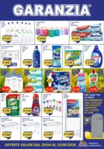 Gruppo Garanzia Offerte valide dal 29/04 al 23/05/2026 - al 23.05.2026