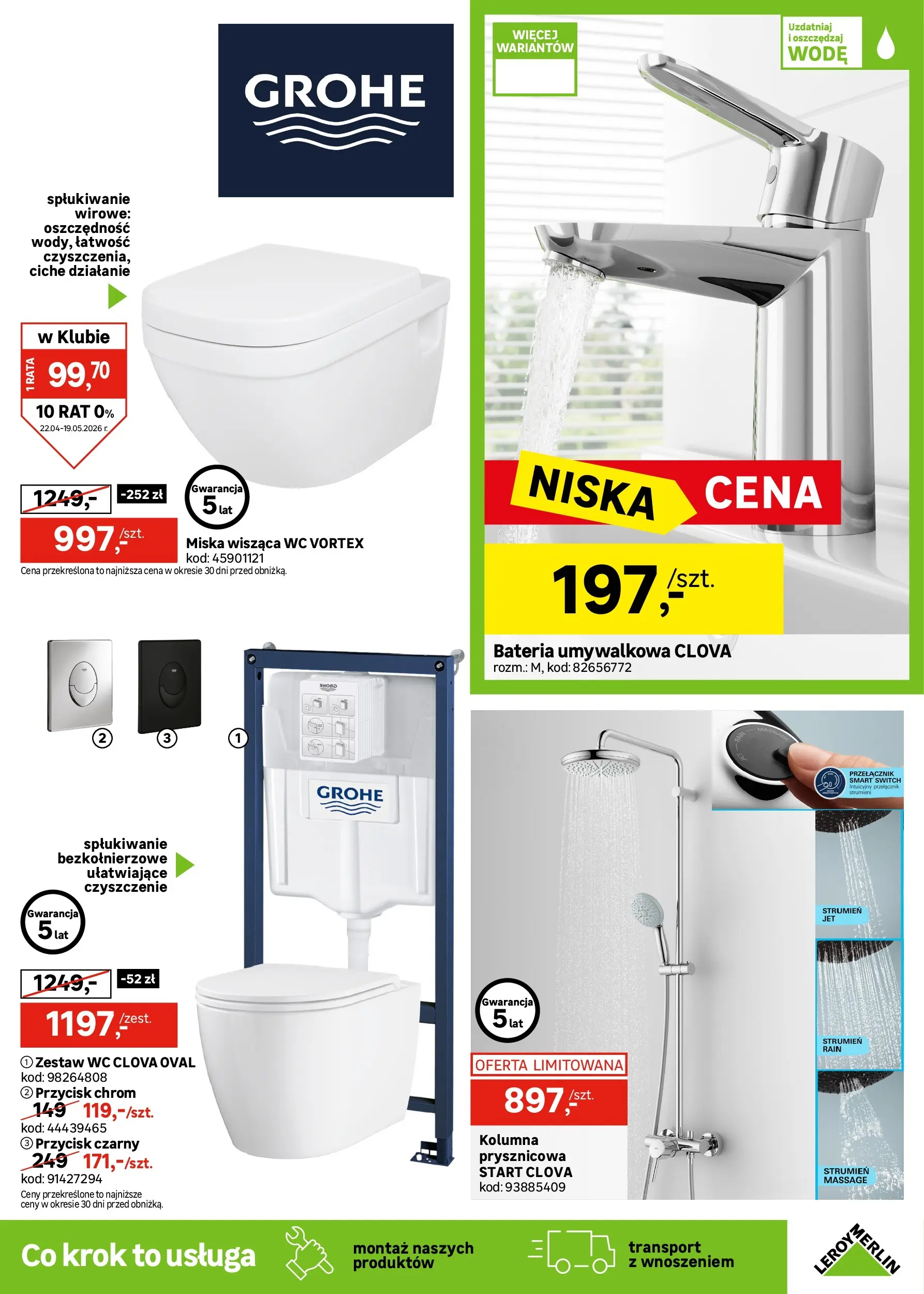 Leroy Merlin gazetka od (22.04.2026 - 19.05.2026) | Strona: 33 | Produkty: Bateria