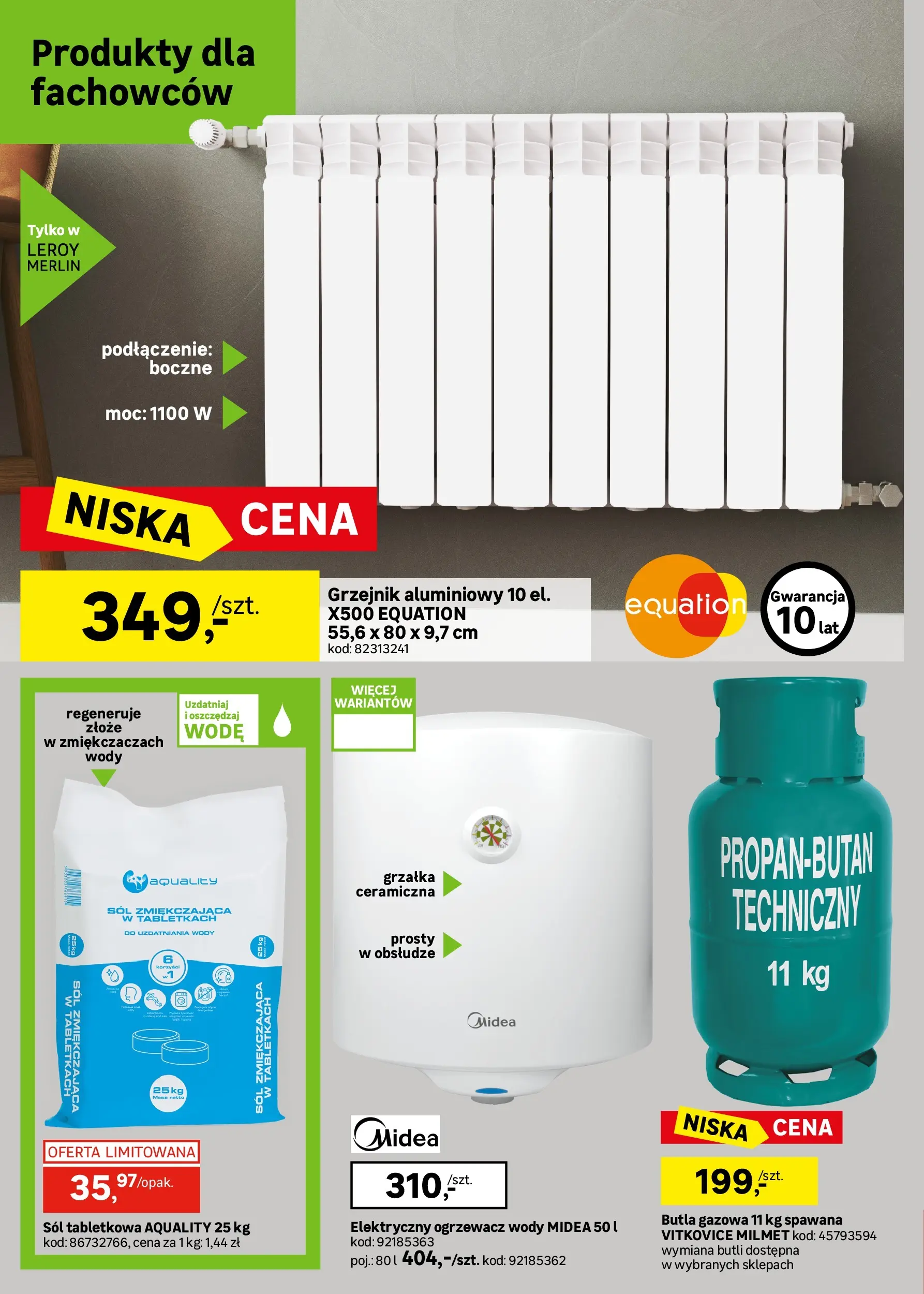 Leroy Merlin gazetka od (22.04.2026 - 19.05.2026) | Strona: 38 | Produkty: Sól