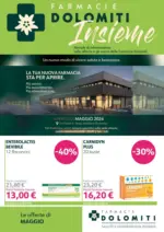 Farmacie Dolomiti Le offerte di Maggio - al 31.05.2026
