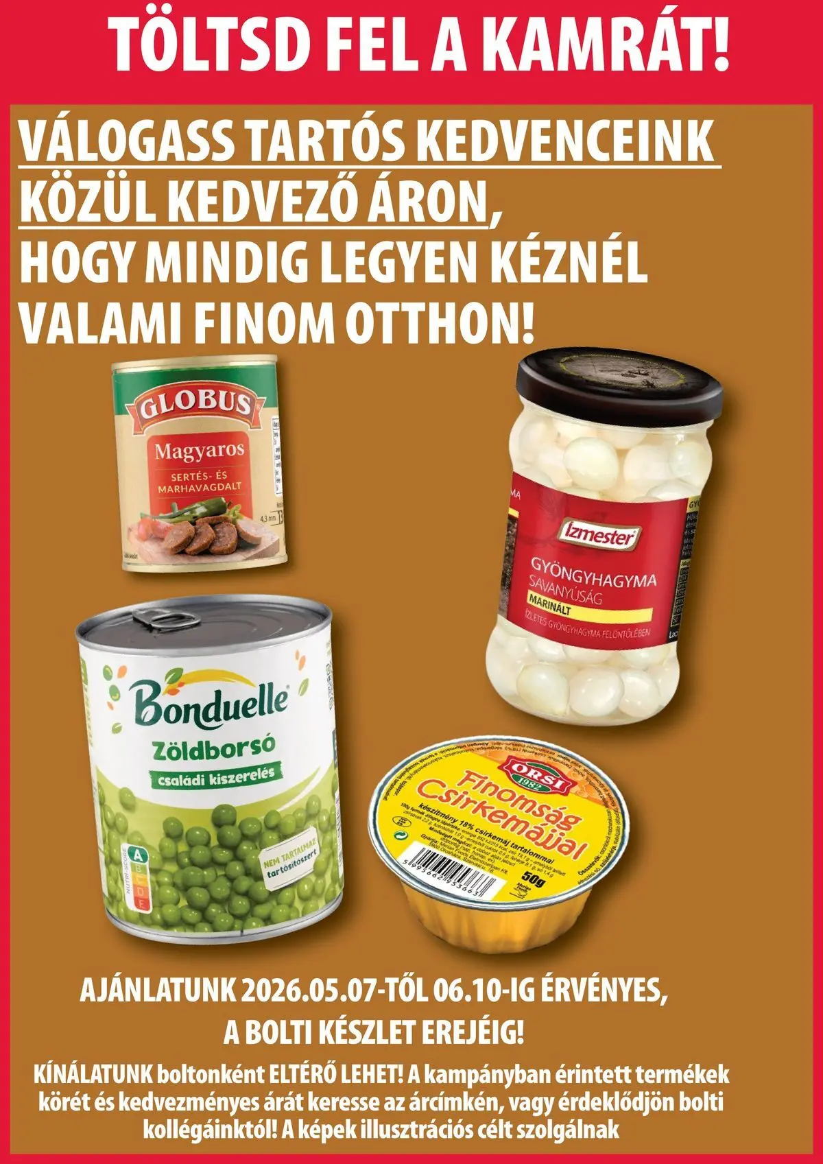 COOP Szolnok akciós újság Szákszend - 2026.05.04. -tól/töl > akció, lapozható szórólap 🛍️ | Oldal: 4 | Termékek: Zöldborsó, Csirkemáj, Gyöngyhagyma