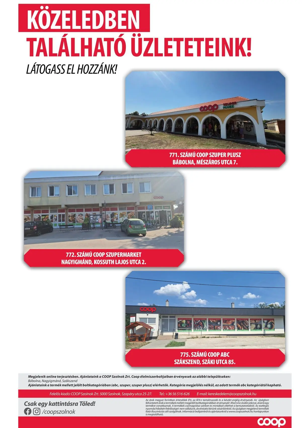 COOP Szolnok akciós újság Szákszend - 2026.05.04. -tól/töl > akció, lapozható szórólap 🛍️ | Oldal: 6