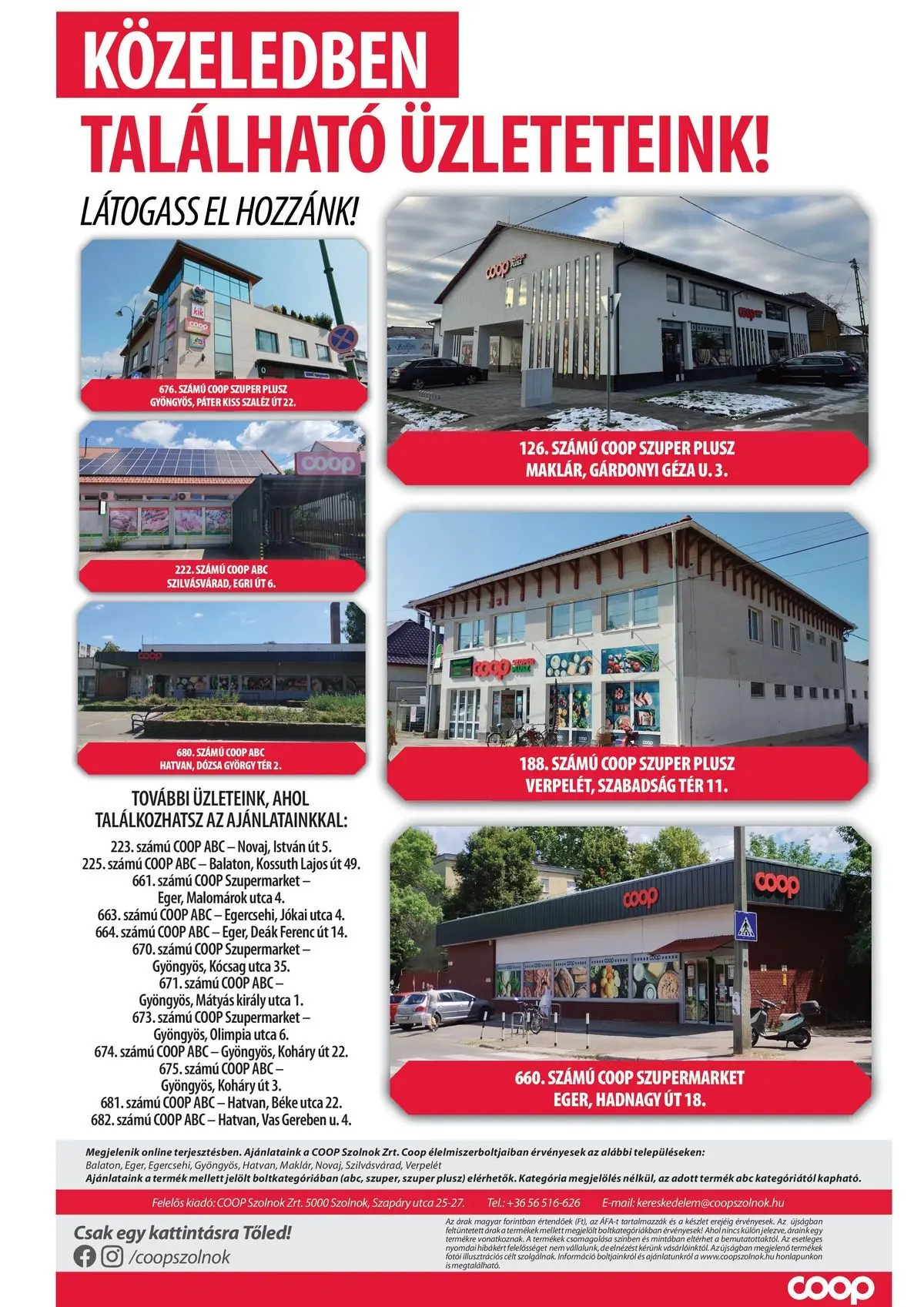 COOP Szolnok akciós újság Gyöngyös - 2026.05.04. -tól/töl > akció, lapozható szórólap 🛍️ | Oldal: 6