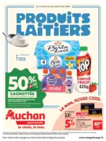 Auchan Supermarch&eacute; Produits laitiers supers - au 16.05.2026
