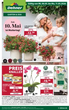 Dehner Prospekt 	 ab 06.05.2026 gültig