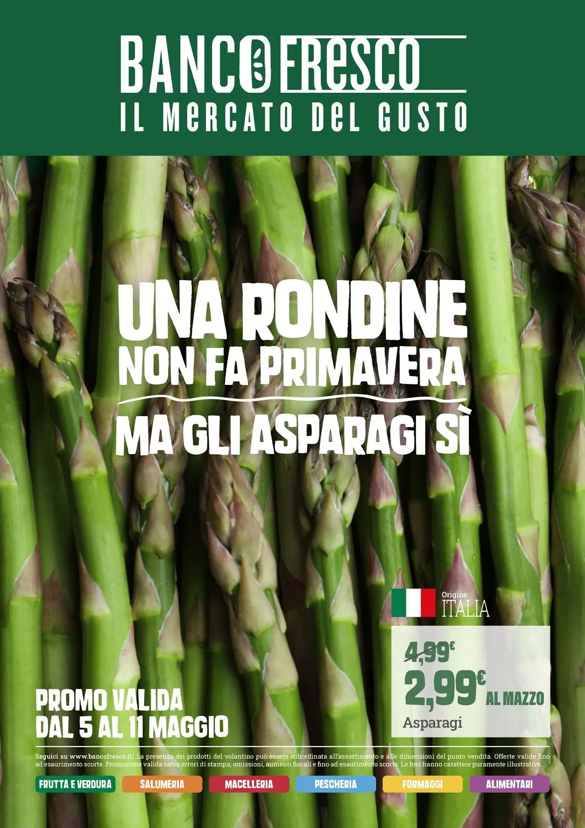 Nuovo Offerte - Una rondine non fa primavera, ma gli asparagi si. dal 04/05/2026 > offerte anteprima 🛍️ | Pagina: 1 | Prodotti: Frutta, Asparagi