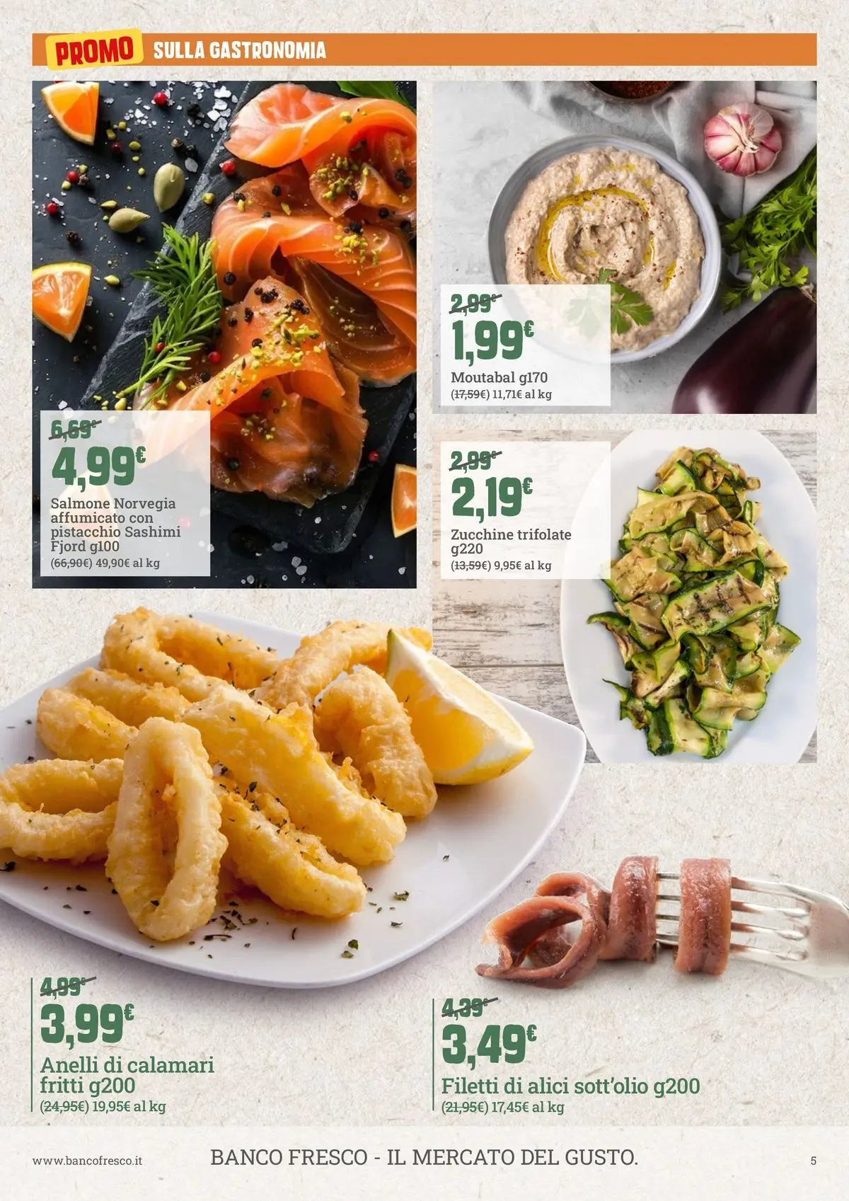 Nuovo Offerte - Una rondine non fa primavera, ma gli asparagi si. dal 04/05/2026 > offerte anteprima 🛍️ | Pagina: 5 | Prodotti: Salmone, Calamari, Zucchine, Alici