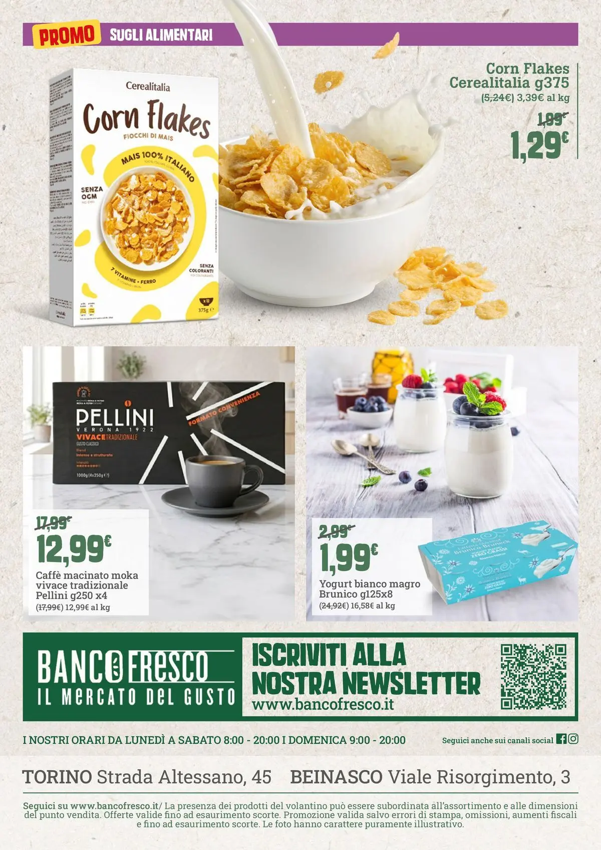 Nuovo Offerte - Una rondine non fa primavera, ma gli asparagi si. dal 04/05/2026 > offerte anteprima 🛍️ | Pagina: 8 | Prodotti: Yogurt, Caffè, Mais, Macinato