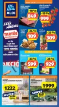 Aldi: Exkluz&iacute;v aj&aacute;nlatok &eacute;s akci&oacute;k - 2026.05.13 napig