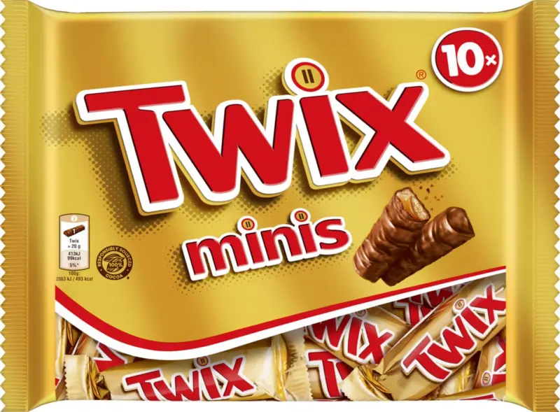 Twix Minis/ Snickers Minis Десерти
