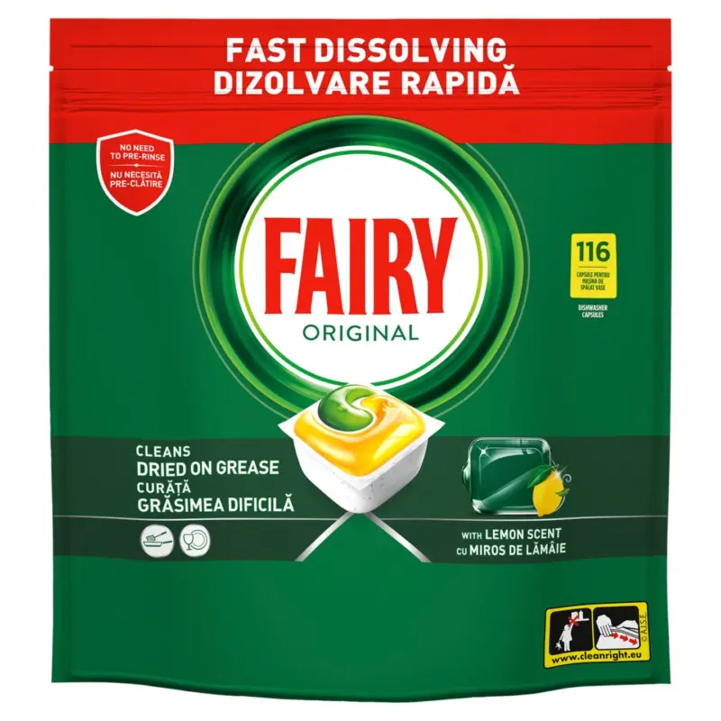 Fairy Таблетки за съдомиялна избрани видове