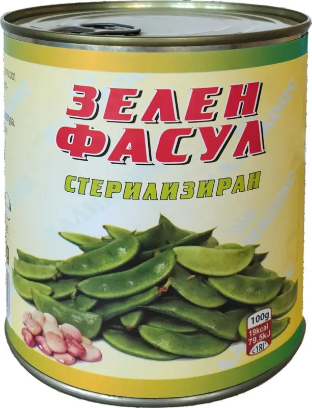 Каликонс Зелен фасул 800 г