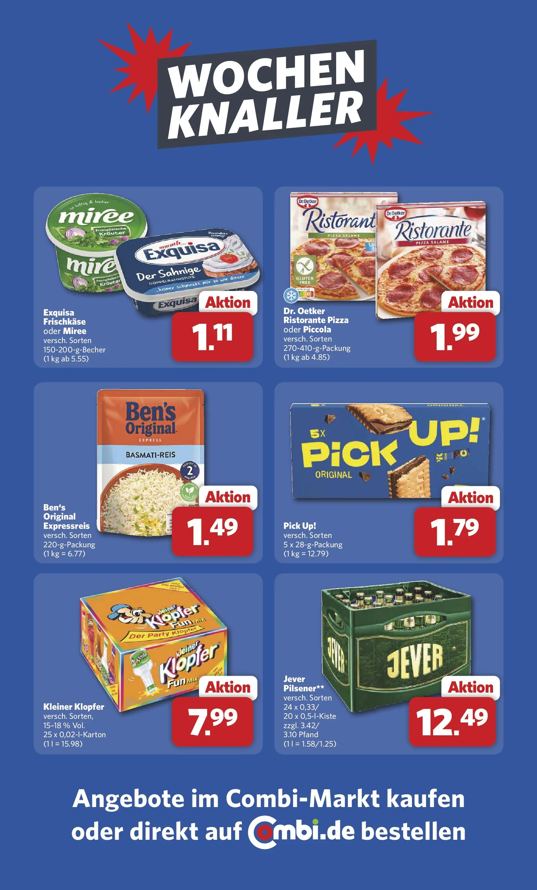 Combi Prospekt Detmold (ab 11.05.2026) zum Blättern | Seite: 26 | Produkte: Exquisa, Jever, Salami, Frischkase