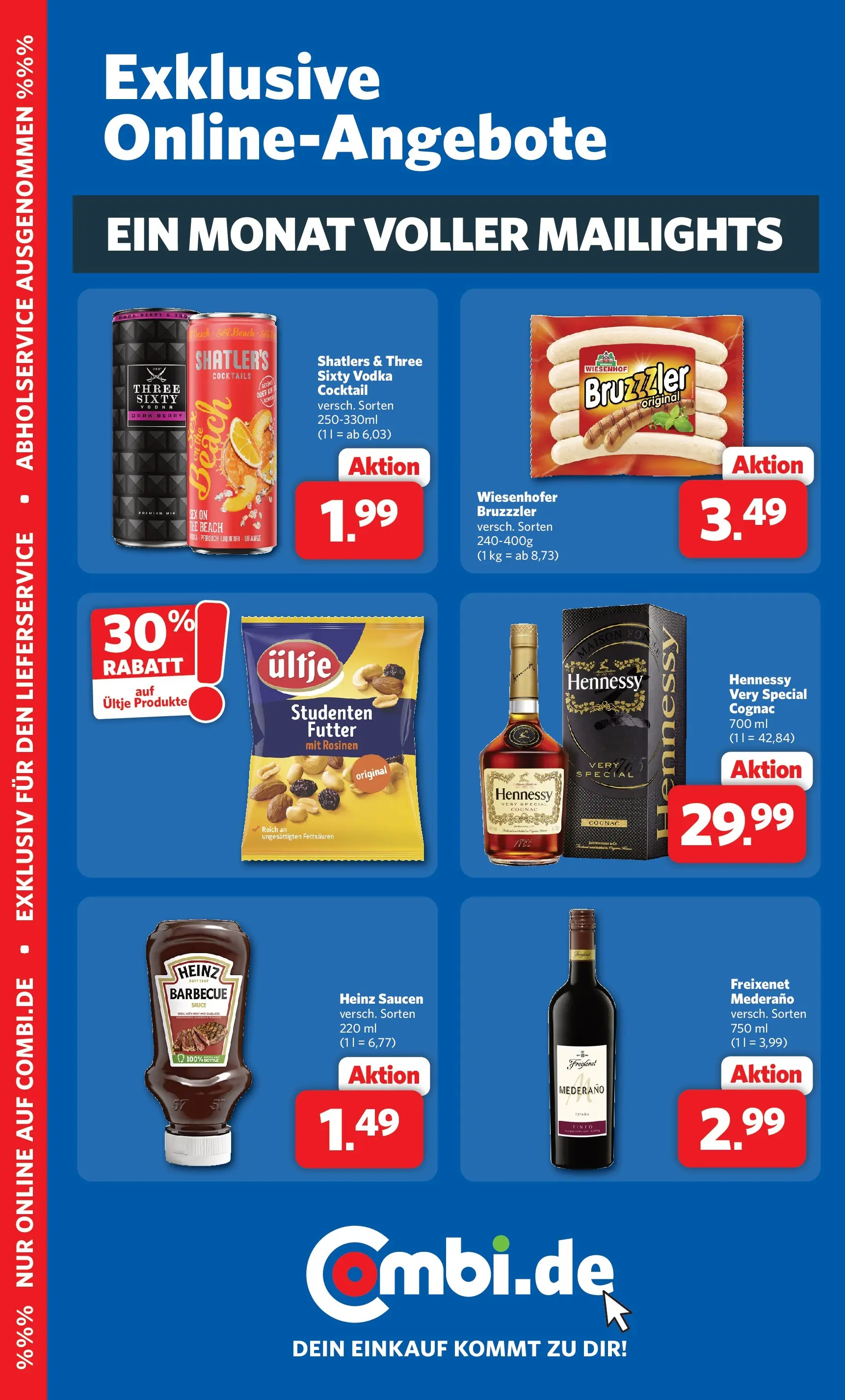 Combi Prospekt Detmold (ab 11.05.2026) zum Blättern | Seite: 28 | Produkte: Freixenet, Rosinen, Pfirsich, Vodka