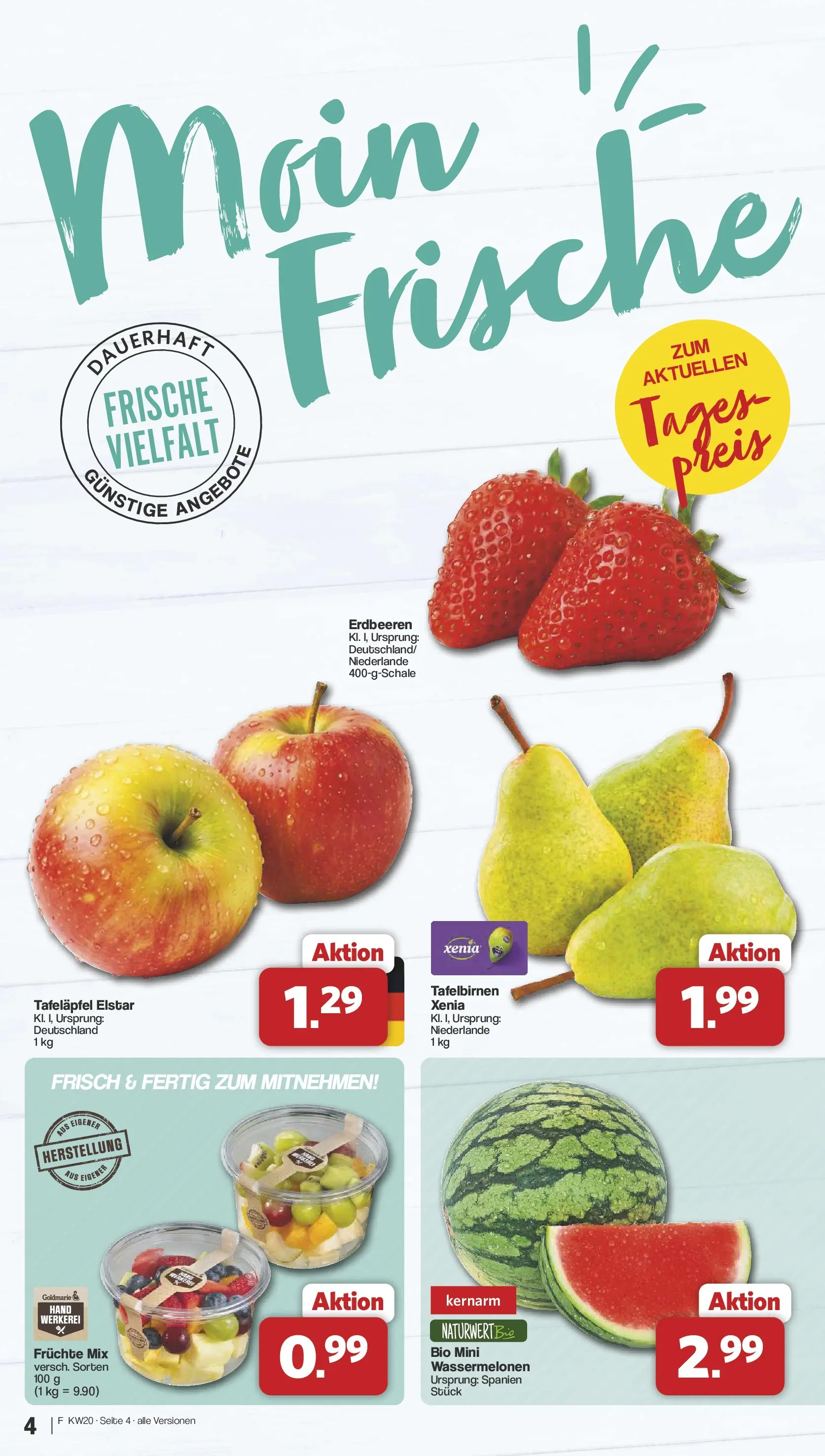 Famila Nordwest - Famila: Wochenangebote (ab 10.05.2026) zum Blättern | Seite: 4 | Produkte: Erdbeeren
