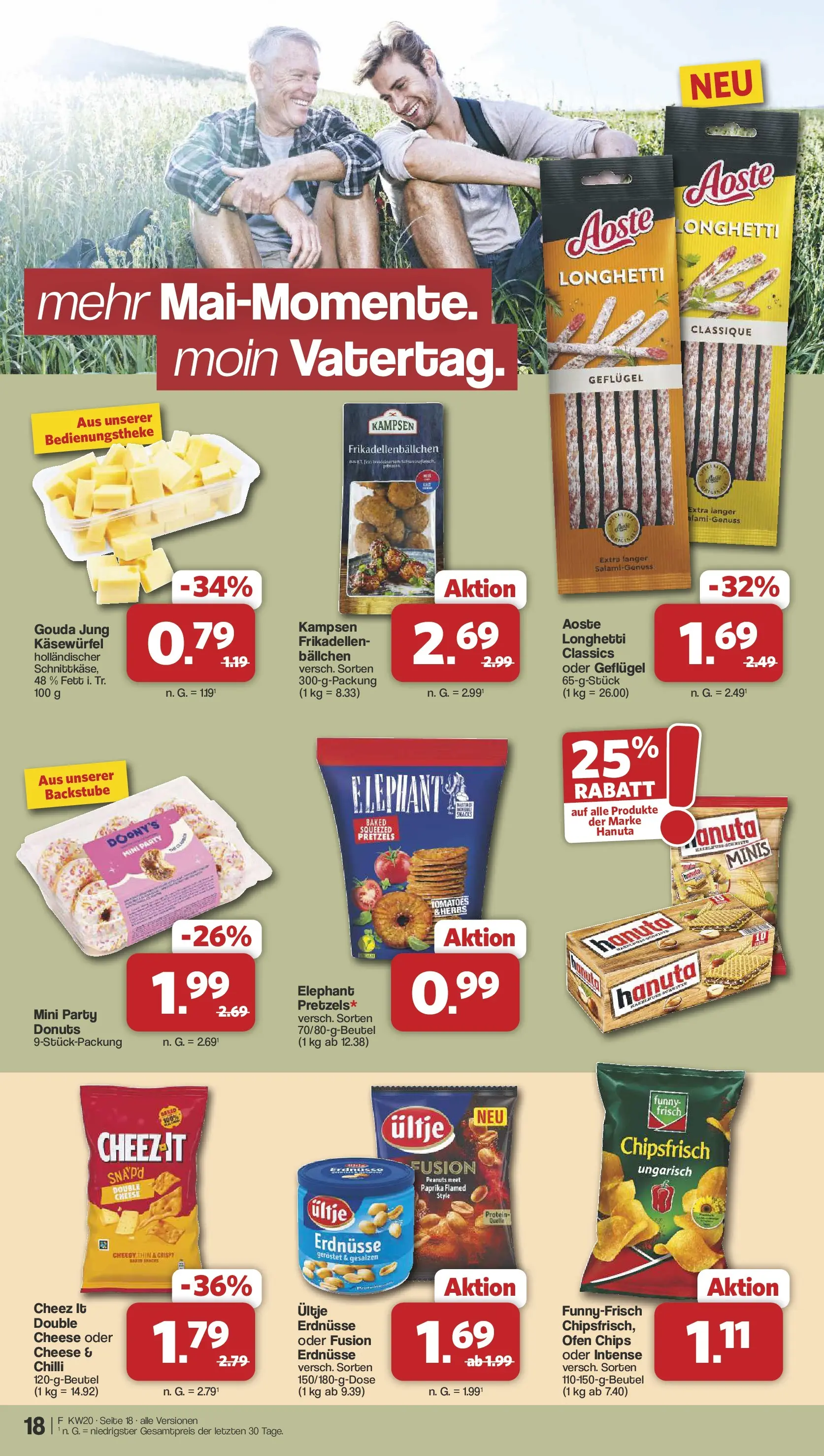 Famila Nordwest - Famila: Wochenangebote (ab 10.05.2026) zum Blättern | Seite: 18 | Produkte: Ofen, Gouda, Donuts, Chips